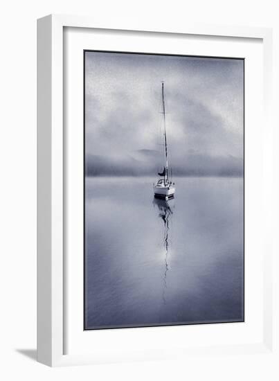 Dreams on Lake Windermere!-Adrian Campfield-Framed Giclee Print