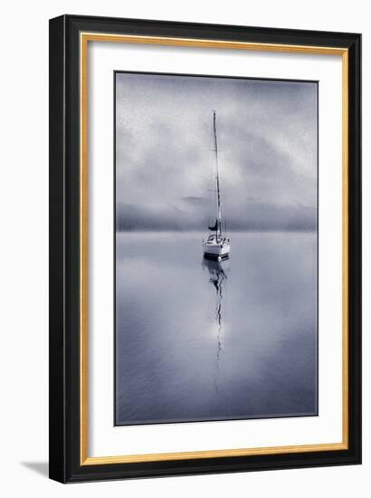 Dreams on Lake Windermere!-Adrian Campfield-Framed Giclee Print