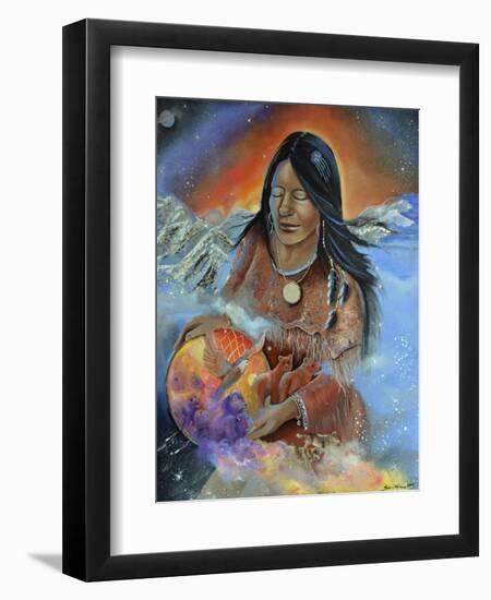 Dreamscape-Sue Clyne-Framed Giclee Print