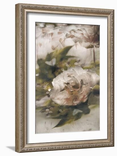 Dreamtime Peony 2-Matina Theodosiou-Framed Art Print