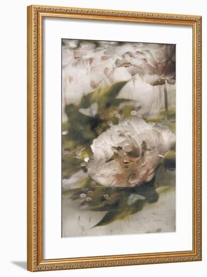 Dreamtime Peony 2-Matina Theodosiou-Framed Art Print