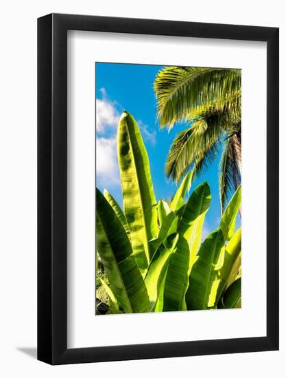 Dreamy Bali - Between the Leaves-Philippe HUGONNARD-Framed Photographic Print