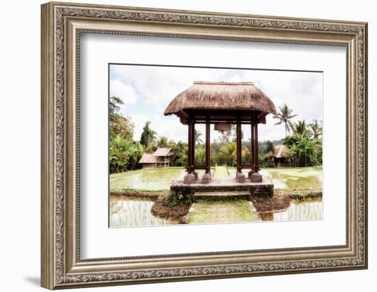 Dreamy Bali - Between Two Rice Fields-Philippe HUGONNARD-Framed Photographic Print