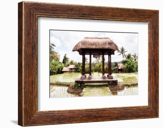 Dreamy Bali - Between Two Rice Fields-Philippe HUGONNARD-Framed Photographic Print
