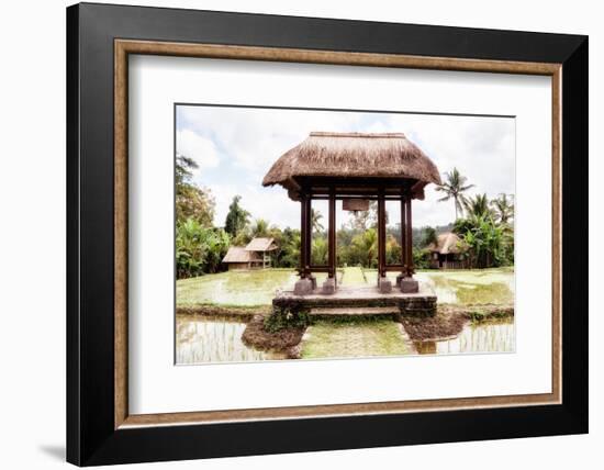 Dreamy Bali - Between Two Rice Fields-Philippe HUGONNARD-Framed Photographic Print