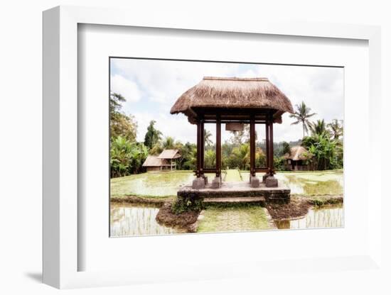 Dreamy Bali - Between Two Rice Fields-Philippe HUGONNARD-Framed Photographic Print