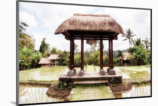 Dreamy Bali - Between Two Rice Fields-Philippe HUGONNARD-Mounted Photographic Print