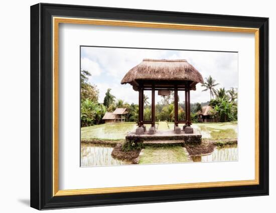 Dreamy Bali - Between Two Rice Fields-Philippe HUGONNARD-Framed Photographic Print