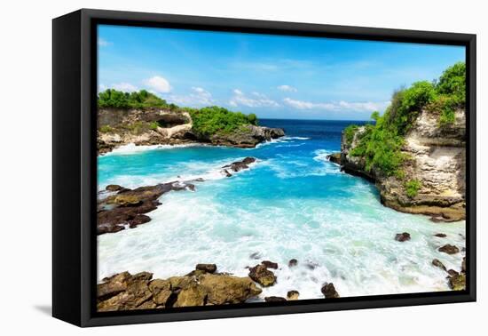 Dreamy Bali - Blue Lagoon Beach-Philippe HUGONNARD-Framed Premier Image Canvas