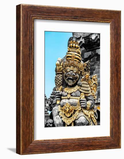 Dreamy Bali - Indonesian God Statue-Philippe HUGONNARD-Framed Photographic Print