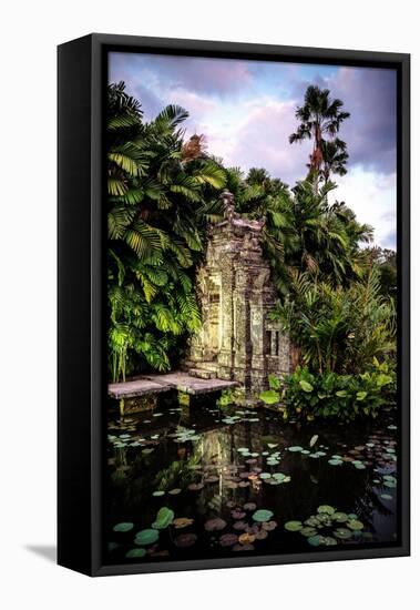 Dreamy Bali - Jungle Gate-Philippe HUGONNARD-Framed Premier Image Canvas