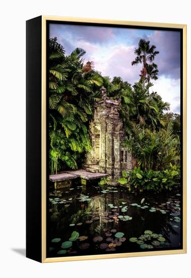 Dreamy Bali - Jungle Gate-Philippe HUGONNARD-Framed Premier Image Canvas