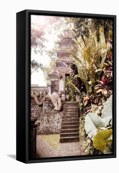 Dreamy Bali - Jungle Temple-Philippe HUGONNARD-Framed Premier Image Canvas