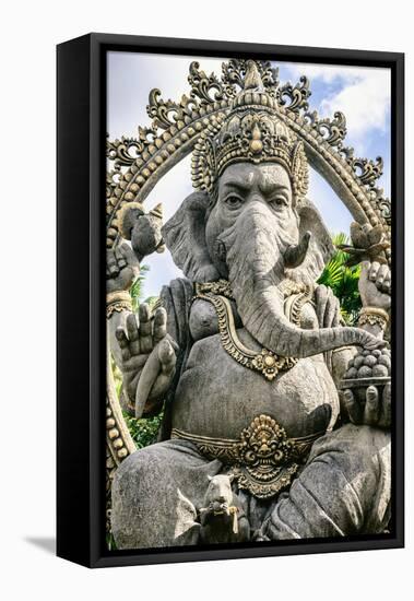 Dreamy Bali - Sacred Elephant-Philippe HUGONNARD-Framed Premier Image Canvas