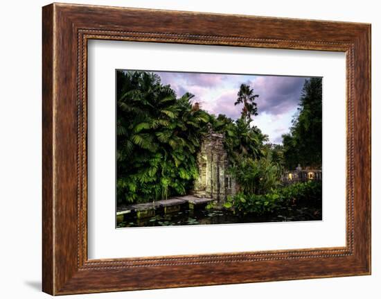 Dreamy Bali - Temple Gate Dusk-Philippe HUGONNARD-Framed Photographic Print