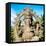 Dreamy Bali - The Sacred Elephant-Philippe HUGONNARD-Framed Premier Image Canvas