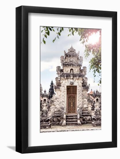 Dreamy Bali - White Temple-Philippe HUGONNARD-Framed Photographic Print