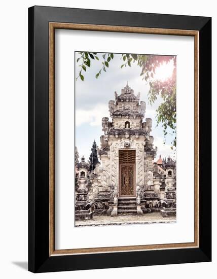 Dreamy Bali - White Temple-Philippe HUGONNARD-Framed Photographic Print