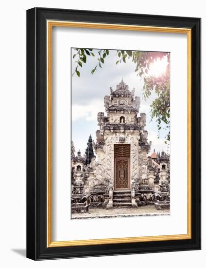 Dreamy Bali - White Temple-Philippe HUGONNARD-Framed Photographic Print