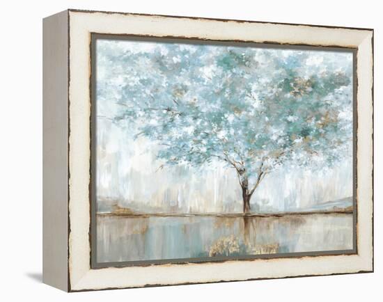 Dreamy Blue Tree-Allison Pearce-Framed Stretched Canvas