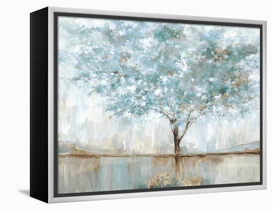 Dreamy Blue Tree-Allison Pearce-Framed Stretched Canvas