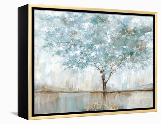 Dreamy Blue Tree-Allison Pearce-Framed Stretched Canvas