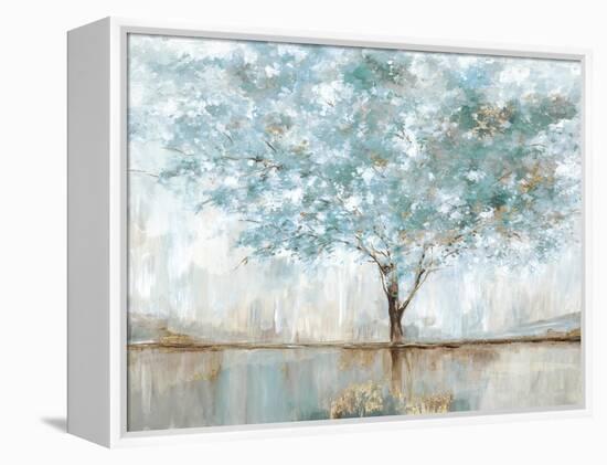 Dreamy Blue Tree-Allison Pearce-Framed Stretched Canvas