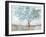 Dreamy Blue Tree-Allison Pearce-Framed Art Print