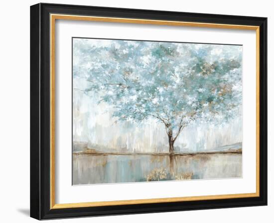 Dreamy Blue Tree-Allison Pearce-Framed Art Print