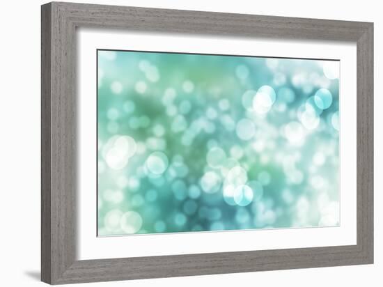 Dreamy Bokeh Seascape-THE Studio-Framed Giclee Print