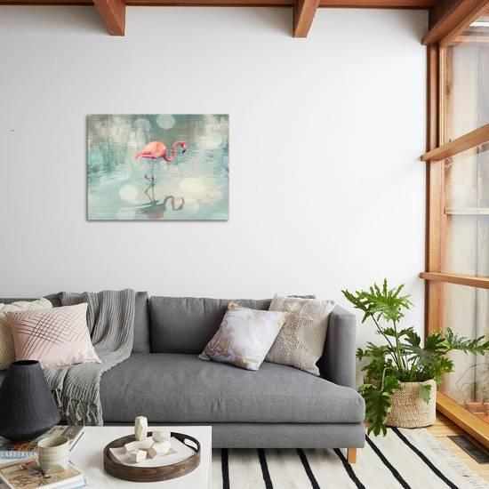 Dreamy Flamingo Giclee Print The Gingham Owl Art Com