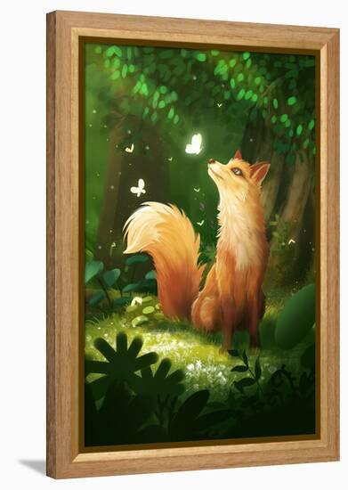 Dreamy Fox-Xuan Thai-Framed Premier Image Canvas