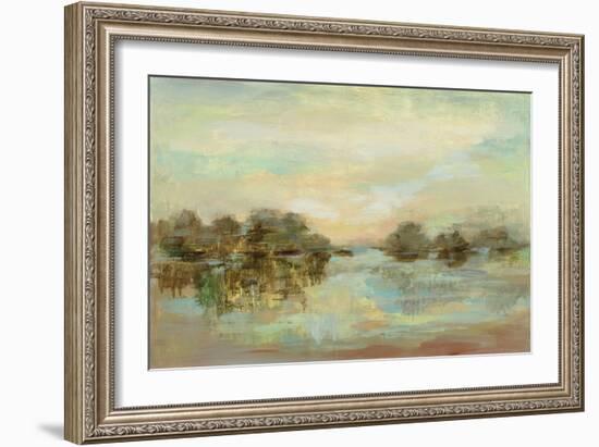 Dreamy Lake-Silvia Vassileva-Framed Art Print