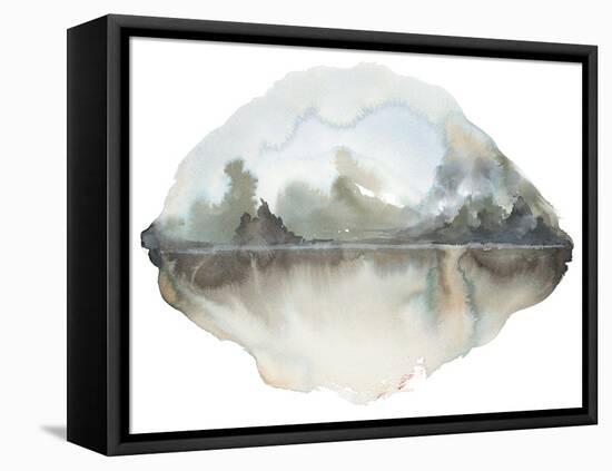 Dreamy Landscape-Lora Gold-Framed Stretched Canvas