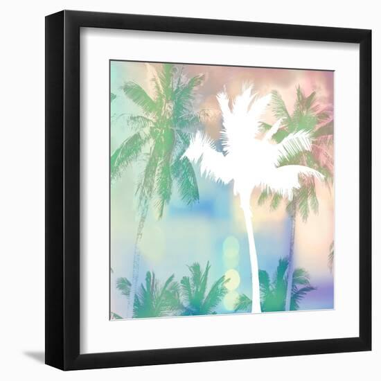 Dreamy Palm Trees-Evangeline Taylor-Framed Art Print