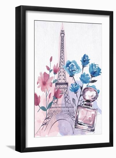 Dreamy Paris 1-Kimberly Allen-Framed Art Print