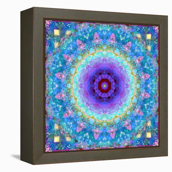 Dreamy Photographic Layer Work of Flowers, Floral Montage-Alaya Gadeh-Framed Premier Image Canvas