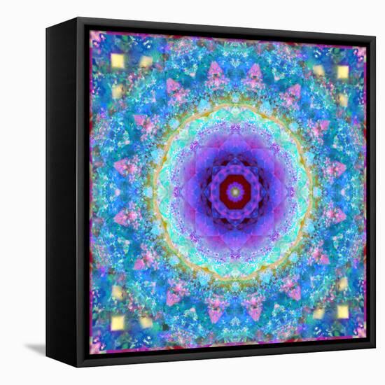 Dreamy Photographic Layer Work of Flowers, Floral Montage-Alaya Gadeh-Framed Premier Image Canvas