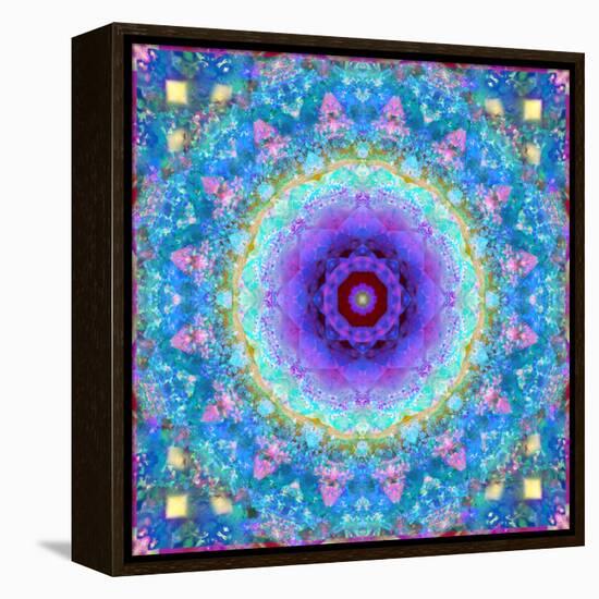 Dreamy Photographic Layer Work of Flowers, Floral Montage-Alaya Gadeh-Framed Premier Image Canvas