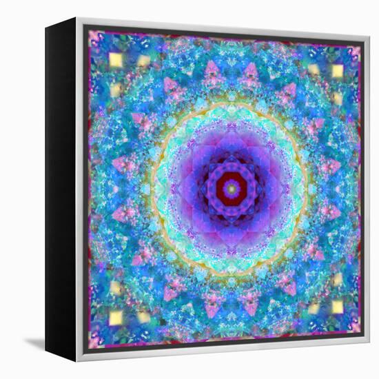 Dreamy Photographic Layer Work of Flowers, Floral Montage-Alaya Gadeh-Framed Premier Image Canvas