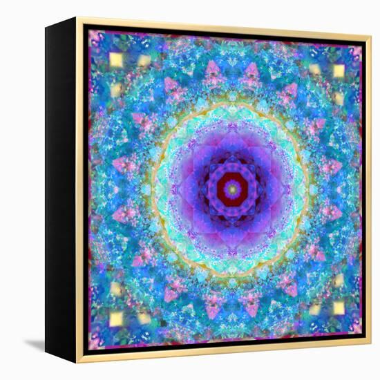 Dreamy Photographic Layer Work of Flowers, Floral Montage-Alaya Gadeh-Framed Premier Image Canvas