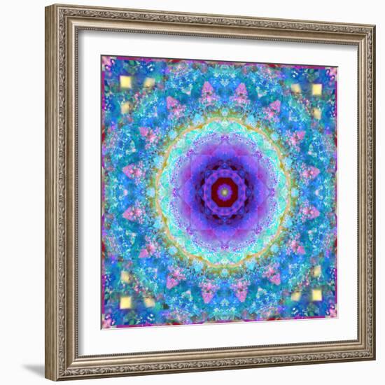 Dreamy Photographic Layer Work of Flowers, Floral Montage-Alaya Gadeh-Framed Photographic Print