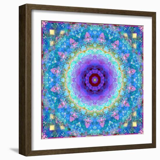 Dreamy Photographic Layer Work of Flowers, Floral Montage-Alaya Gadeh-Framed Photographic Print