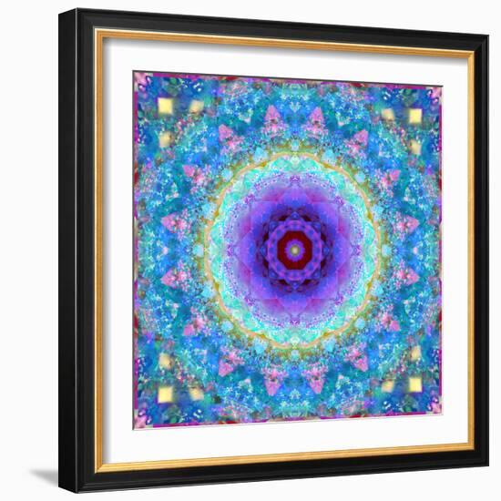 Dreamy Photographic Layer Work of Flowers, Floral Montage-Alaya Gadeh-Framed Photographic Print