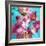 Dreamy Pink Blooming Miltonia Orchid and Phaleaonopsis Infront of Light Blue Backgound-Alaya Gadeh-Framed Photographic Print