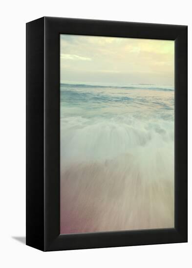 Dreamy Shot of the Ocean on Hookapa Beach on the North Shore of Maui.-pdb1-Framed Premier Image Canvas