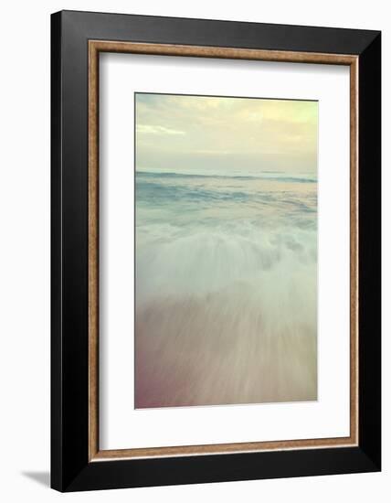 Dreamy Shot of the Ocean on Hookapa Beach on the North Shore of Maui.-pdb1-Framed Photographic Print