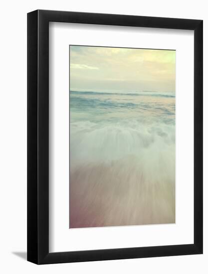 Dreamy Shot of the Ocean on Hookapa Beach on the North Shore of Maui.-pdb1-Framed Photographic Print