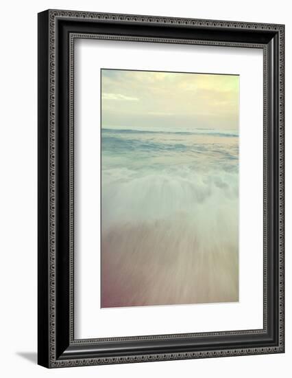 Dreamy Shot of the Ocean on Hookapa Beach on the North Shore of Maui.-pdb1-Framed Photographic Print