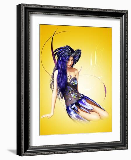 Dreamy-Atelier Sommerland-Framed Art Print